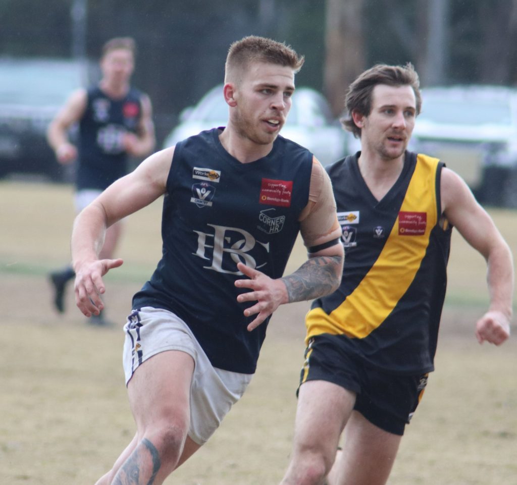 HEAD DOWN, BUM UP Outer East Football Netball