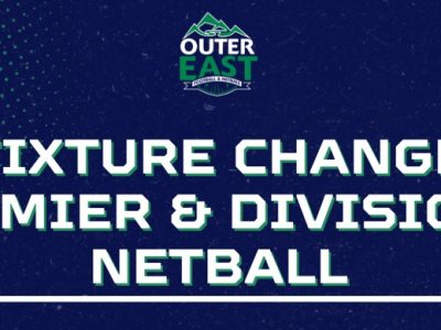 Prem Div 1 Netball change