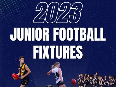 2023 Junior Footy fixtures