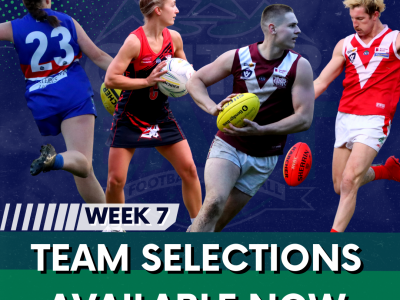 team selections week 7