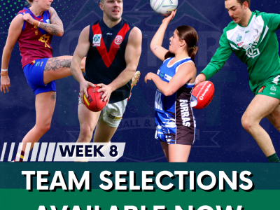team selections week 8