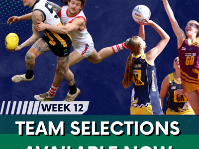 Team selections week 12