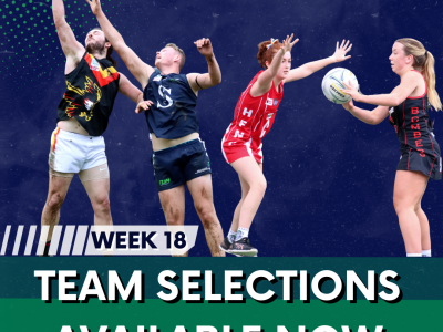 Team selections week 18