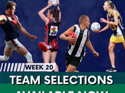 Team selections week 20