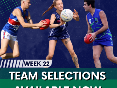 Team selections week 22