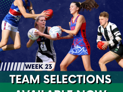 Team selections week 23