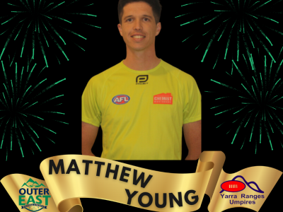 Matt Young 2024 Umpire Ambassador
